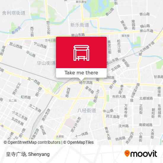 皇寺广场 map