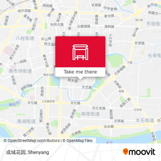 成城花园 map
