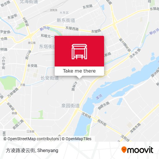 方凌路凌云街 map
