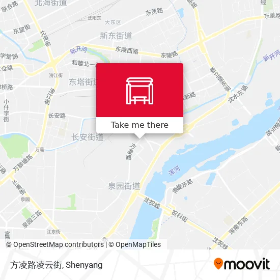 方凌路凌云街 map