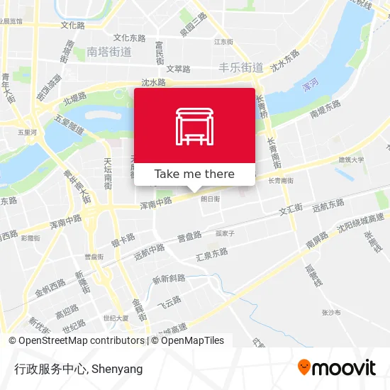 行政服务中心 map