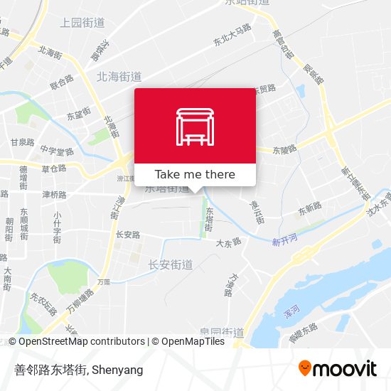 善邻路东塔街 map