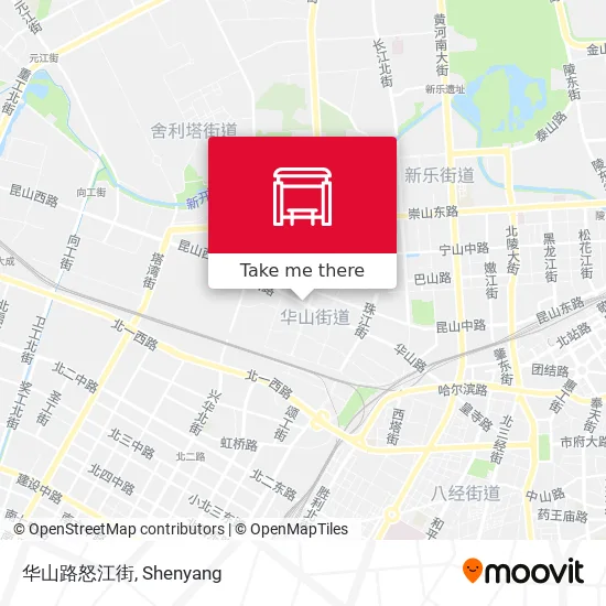 华山路怒江街 map
