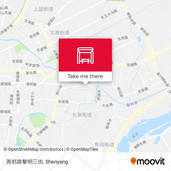 善邻路黎明三街 map