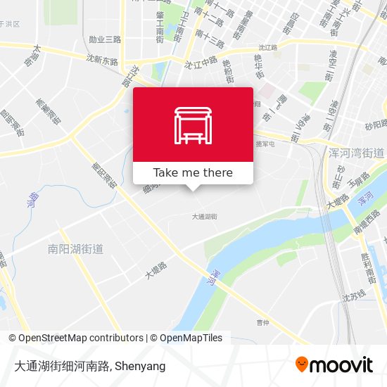 大通湖街细河南路 map