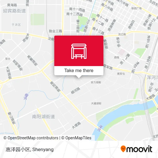 惠泽园小区 map