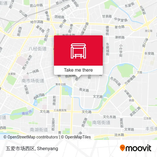 五爱市场西区 map
