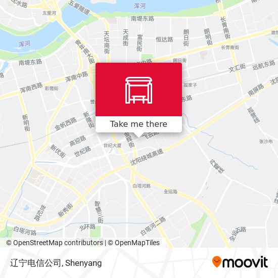 辽宁电信公司 map