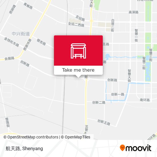 航天路 map
