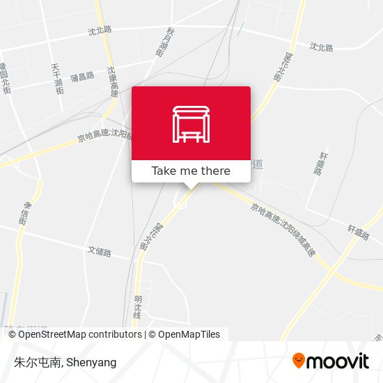 朱尔屯南 map