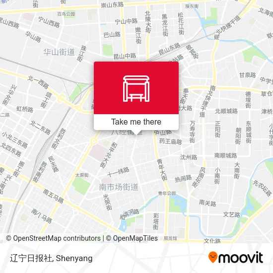 辽宁日报社 map