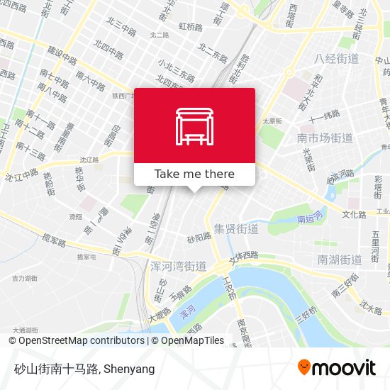 砂山街南十马路 map