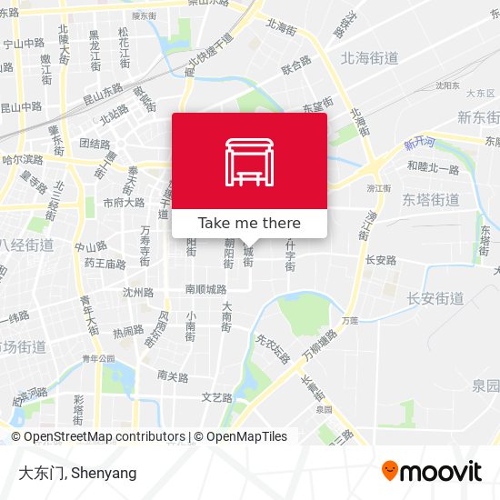 大东门 map