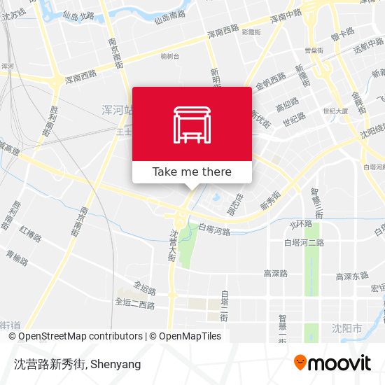 沈营路新秀街 map