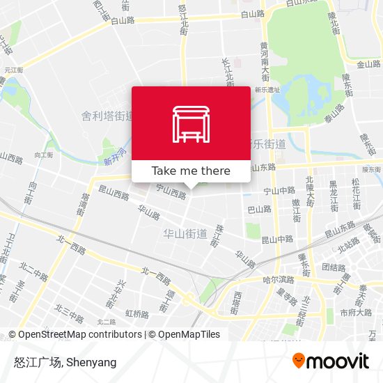 怒江广场 map