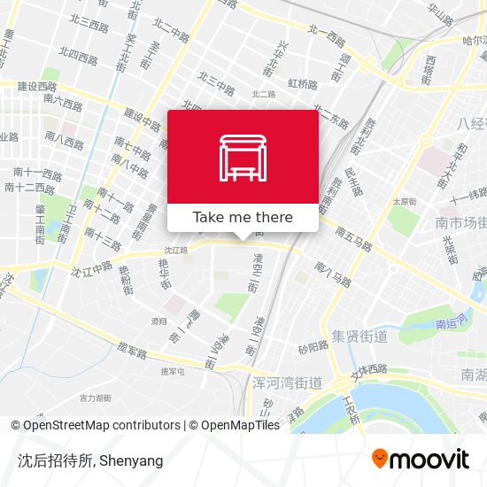 沈后招待所 map