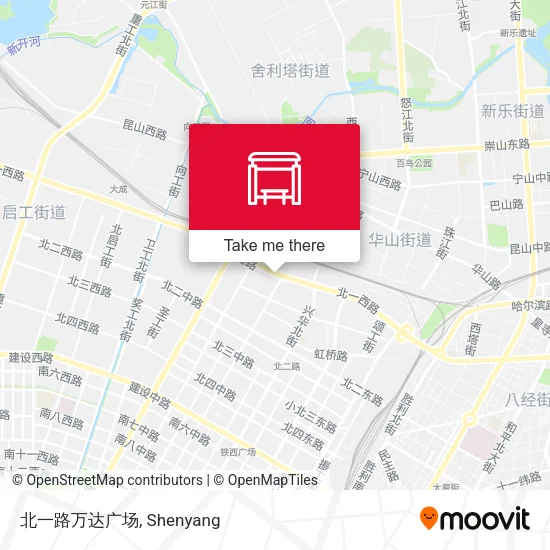 北一路万达广场 map