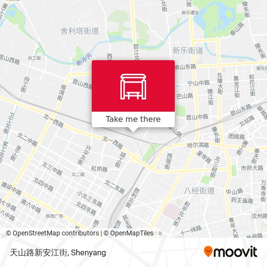天山路新安江街 map