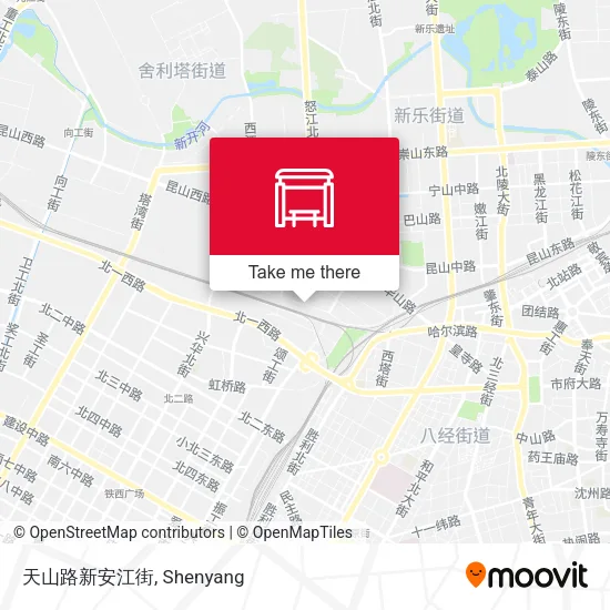 天山路新安江街 map