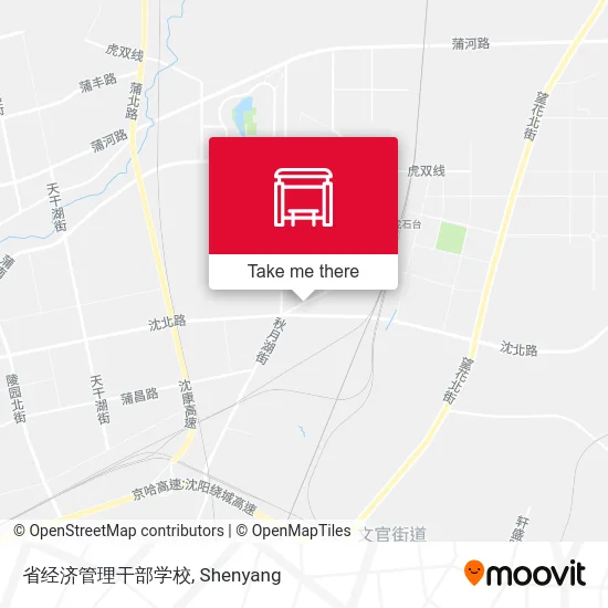 省经济管理干部学校 map
