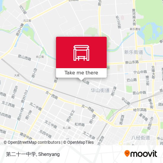 第二十一中学 map