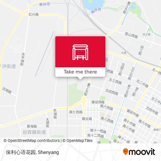保利心语花园 map