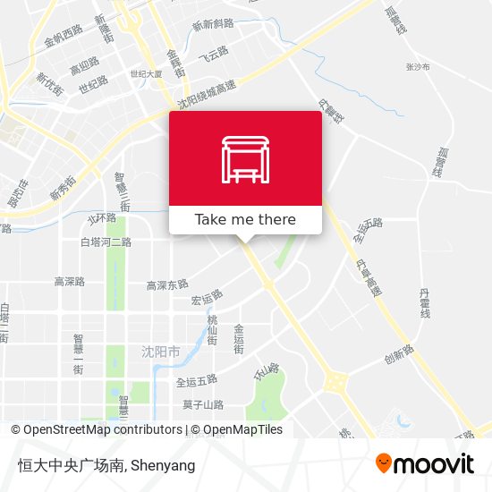 恒大中央广场南 map