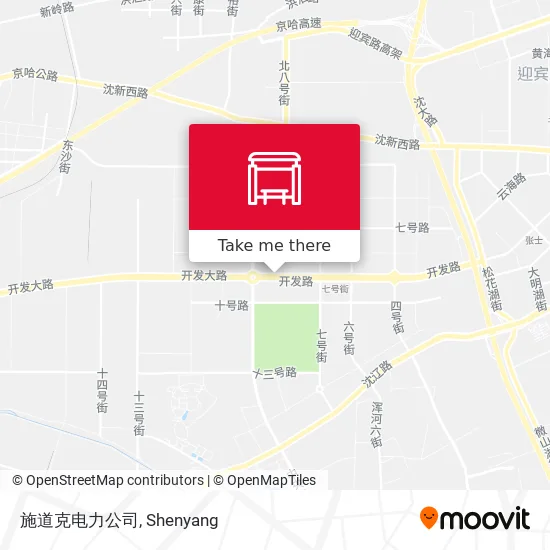 施道克电力公司 map