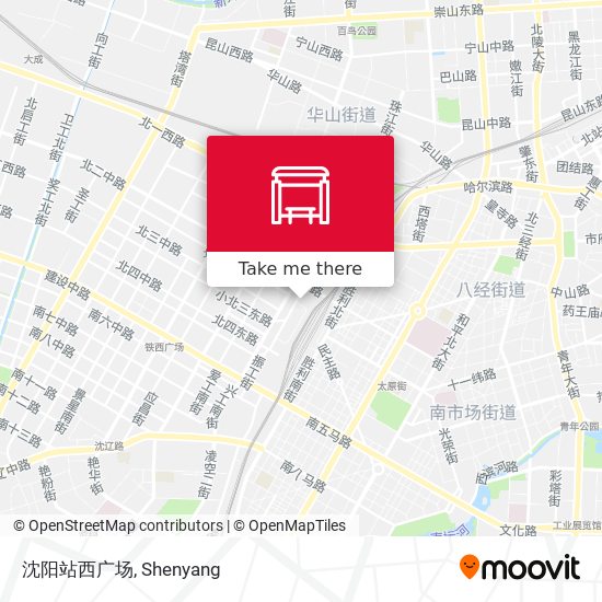 沈阳站西广场 map