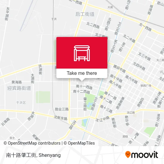 南十路肇工街 map