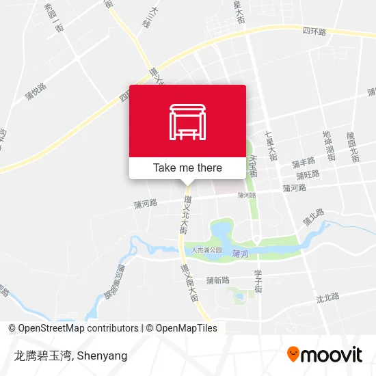 龙腾碧玉湾 map