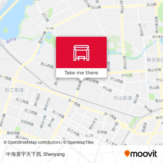 中海寰宇天下西 map
