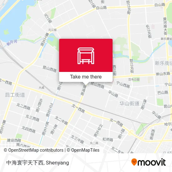 中海寰宇天下西 map