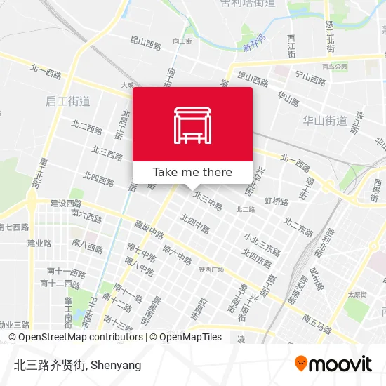 北三路齐贤街 map