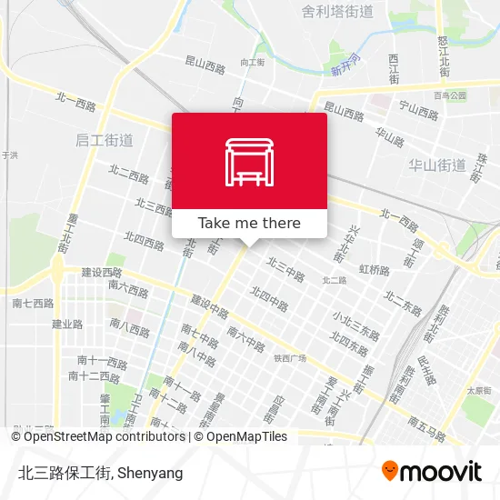 北三路保工街 map
