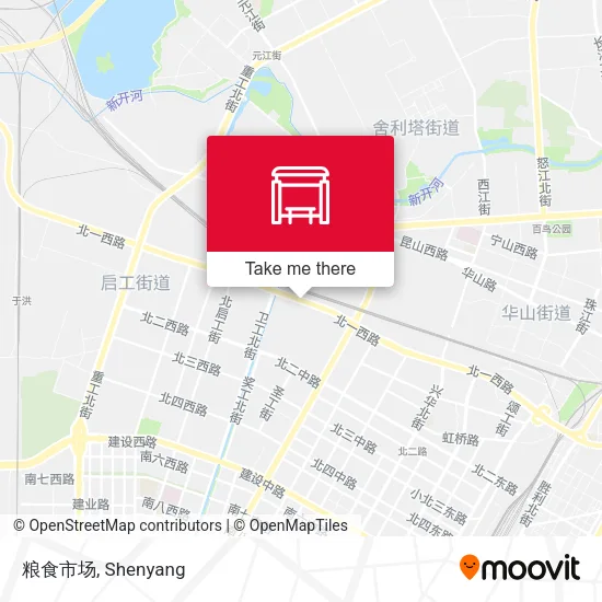 粮食市场 map