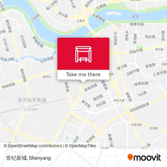 世纪新城 map