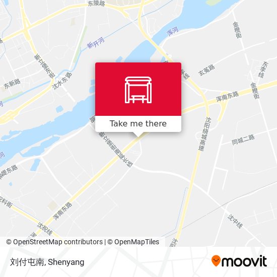 刘付屯南 map