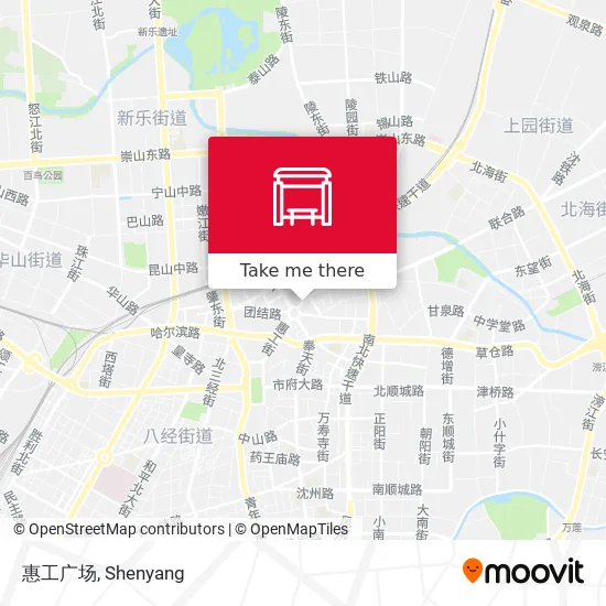 惠工广场 map