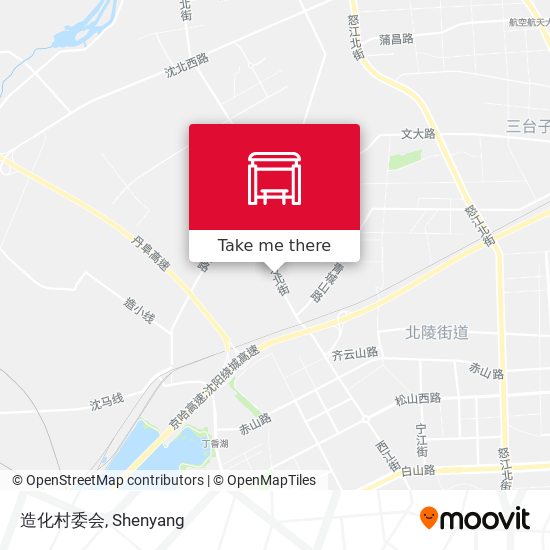 造化村委会 map