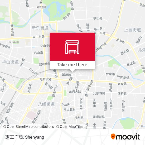 惠工广场 map