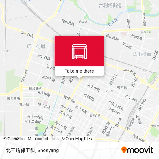 北三路保工街 map