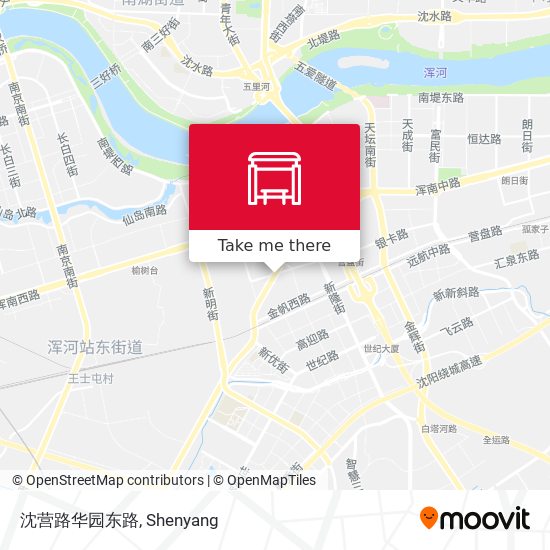 沈营路华园东路 map
