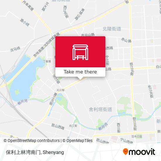 保利上林湾南门 map