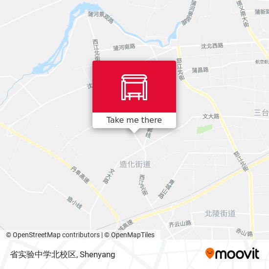 省实验中学北校区 map
