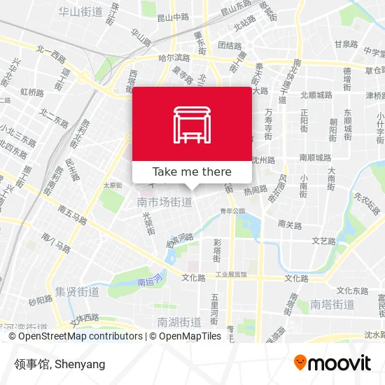 领事馆 map