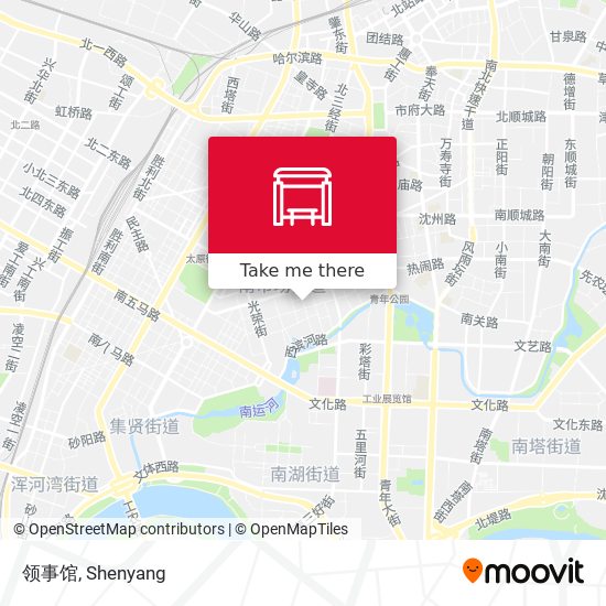 领事馆 map
