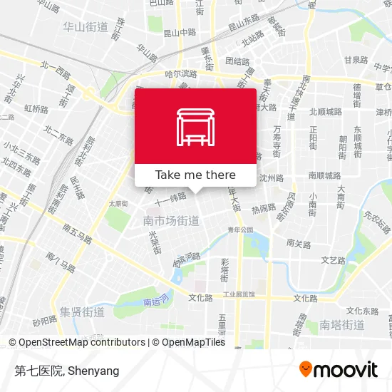 第七医院 map