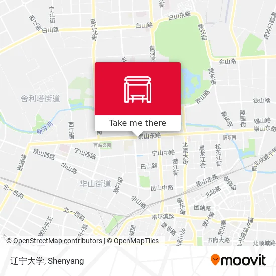 辽宁大学 map