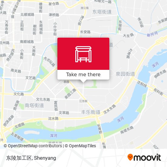 东陵加工区 map